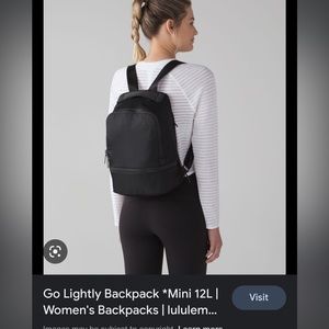 lululemon go lightly mini backpack